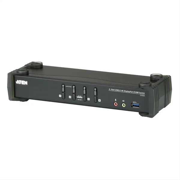 ATEN CS1924 4-Port USB 3.0 4K DisplayPort KVM Switch