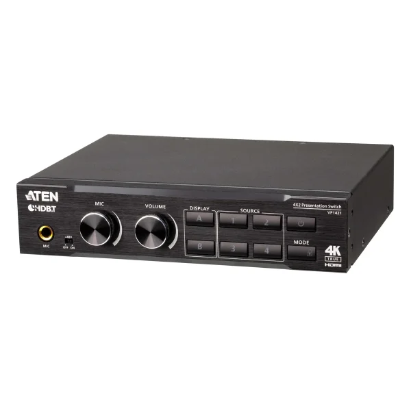 ATEN VP1421 4 x 2 True 4K Präsentation Matrix Switch