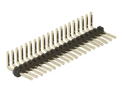 DELOCK Stiftl. 20 Pin Rastermass 1,27mm