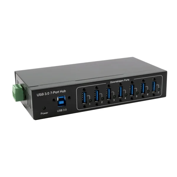 EXSYS EX-11227HMVS 7 Port USB 3.2 Gen 1 Metall HUB VIA VL811+ Chipset