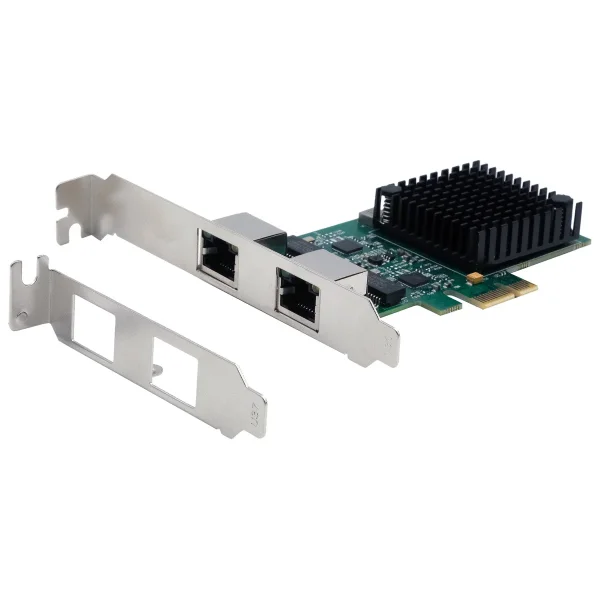 EXSYS EX-60112 2-Port 2.5Gigabit PCIe Netzwerkkarte