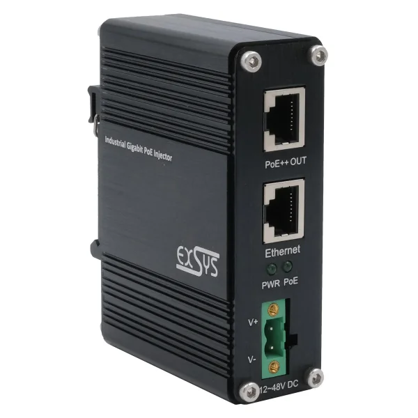 EXSYS EX-60315 PoE++ Gigabit Injektor 95W