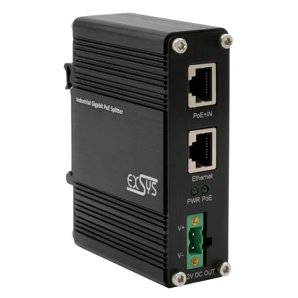 EXSYS EX-60325 10/100/1000 PoE+ Splitter