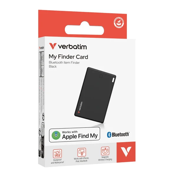 VERBATIM Tracker MyFinder Card MYFCR-01B schwarz