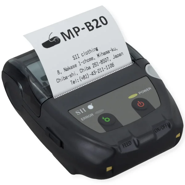 SEIKO MP-B20 mobiler Etikettendrucker Bluetooth USB