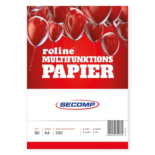 ROLINE Kopierpapier A4, 80g, 500 Blatt