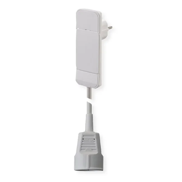 BACHMANN SmartPlug Flachstecker 1x Schutzkontakt weiß, 1.5m