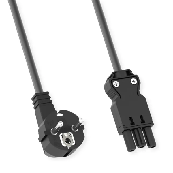 BACHMANN Gerätezuleitung CEE7/7 GST18, Halogenfrei, 2 m