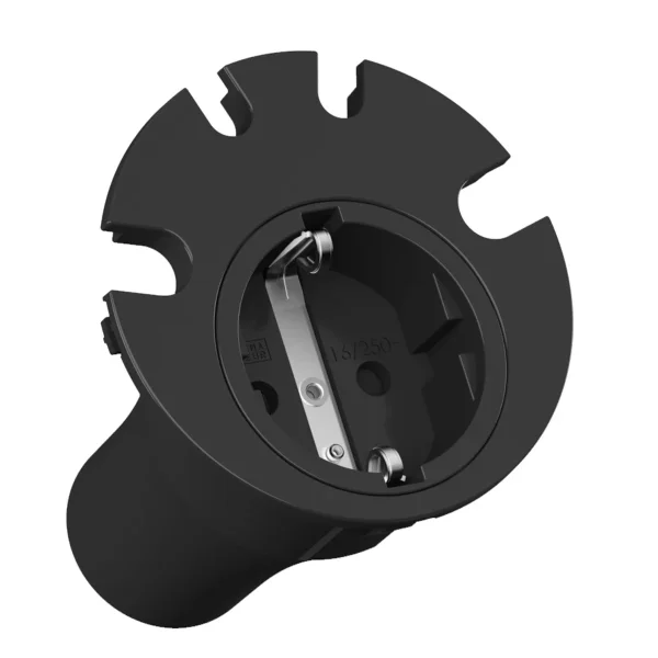 BACHMANN LOOP IN Kabeldurchführung, schwarz