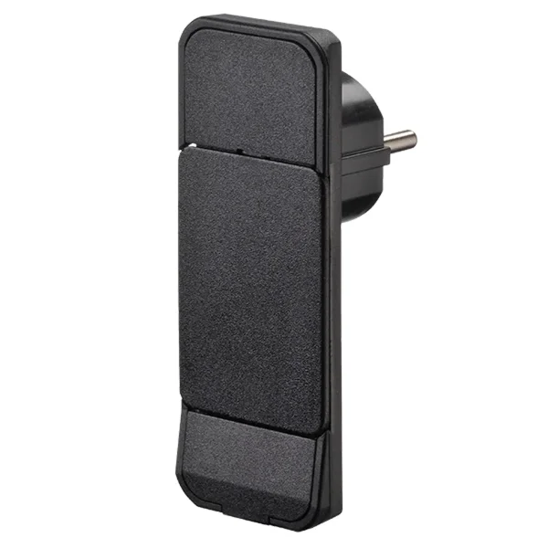 BACHMANN SMART PLUG Schutzkontakt Montagestecker, schwarz