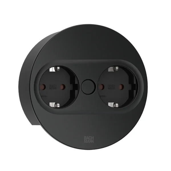 BACHMANN TWIST2 2xCEE7/3 2,0m AEH RAL9005 30GE rund