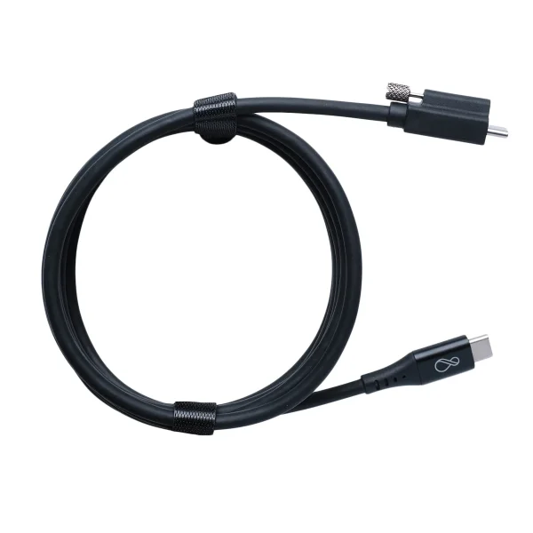 BACHMANN Ochno USB-C Kabel mit Schraube 2,0m schwarz