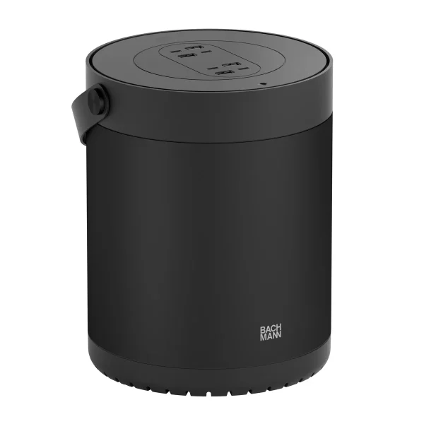 BACHMANN MOV:E POWER UNIT 4x Charger USB-A/C, 220W, schwarz