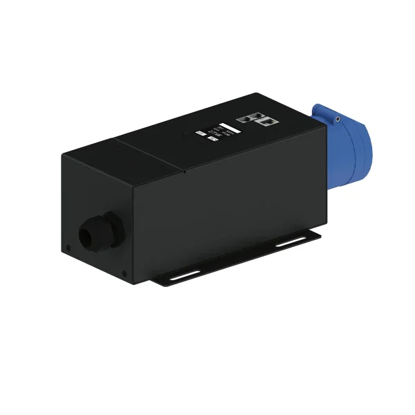 BACHMANN BlueNet CEE 16A 1 Phasig, Klemmblock, CEE Steckdose blau