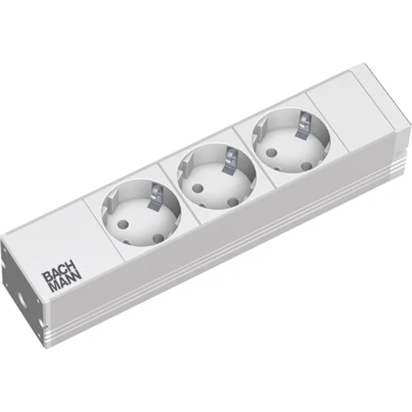 BACHMANN 10" PDU 1HE 3xCEE7/3 Strom 2,0m