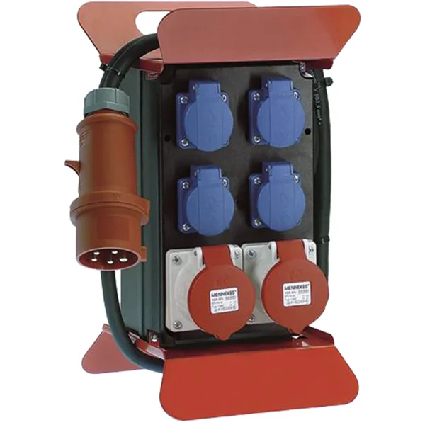 BACHMANN Stromverteiler Stecky 400V CEE, 2x16A 5p400V 4xSchutzkontakt