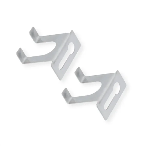 BACHMANN Haltewinkel Edelstahl, Langloch