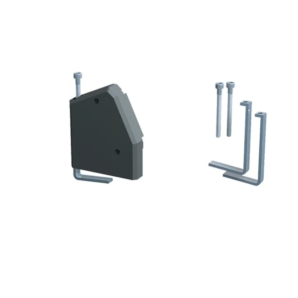 BACHMANN DESK Haltewinkel schmale Ausführung