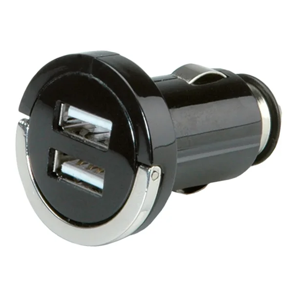 VALUE USB Charger mit KFZ-Stecker, 2 Port, 10W