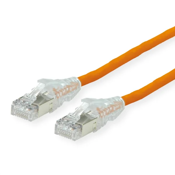 DÄTWYLER Patchkabel Cat.6A (Class EA) S/FTP, CU 7702 flex LSOH, AMP v2, orange, 10 m