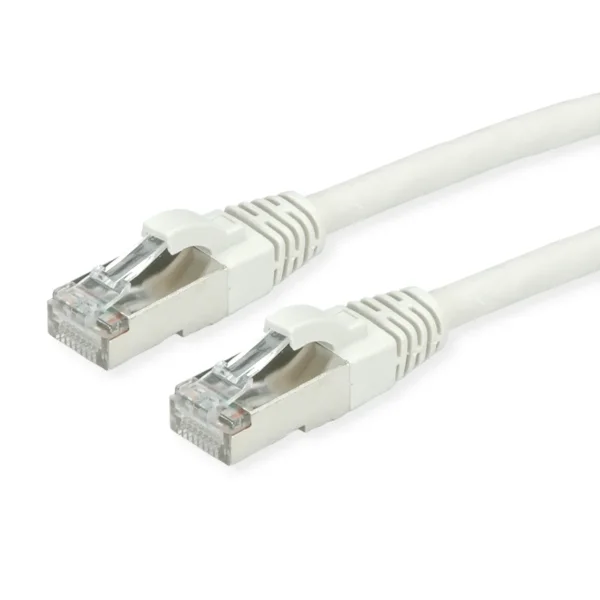 ROLINE S/FTP-Kabel Cat.7, LSOH, mit RJ-45 Steckern (500 MHz / Class EA), grau, 0,5 m
