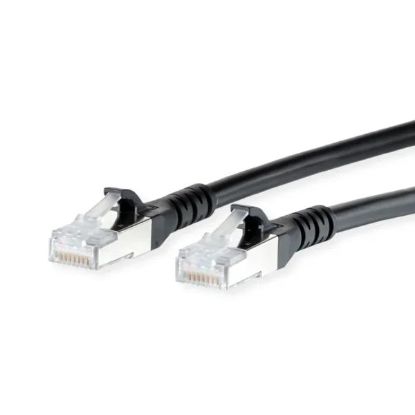 METZ CONNECT Patchkabel Cat.6A AWG 26, LSOH, schwarz, 70 m