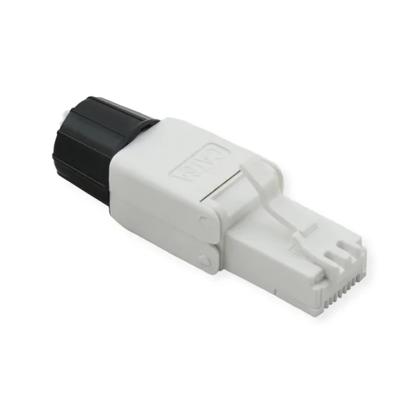 ROLINE feldkonfektionierbarer RJ-45 Stecker Cat.6A (Class EA), UTP, weiß