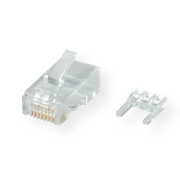 ROLINE Modular Plug ungeschirmt, Cat.6 (Class E), für Massivdraht, 10 Stck