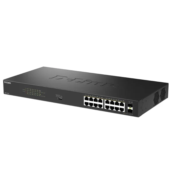 D-Link DGS-1018P/E 18-Port PoE+ Switch