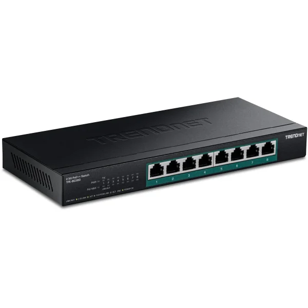 TRENDnet TPE-BG380 Switch 8-Port 2.5G PoE++