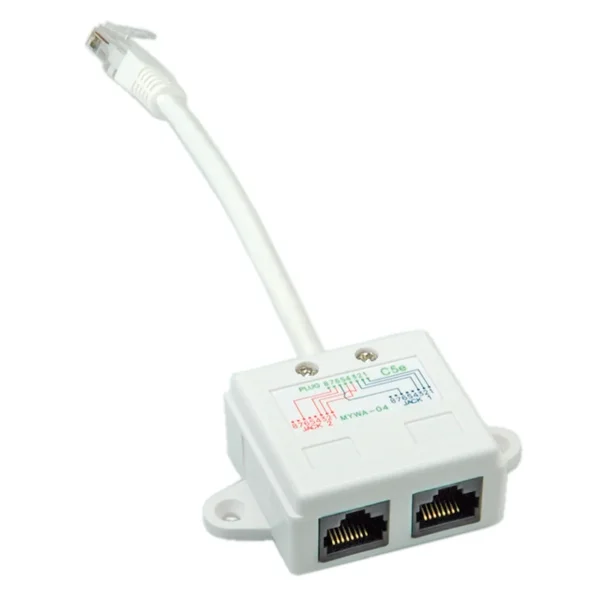 VALUE T-Adapter Cat.5e (Class D), UTP