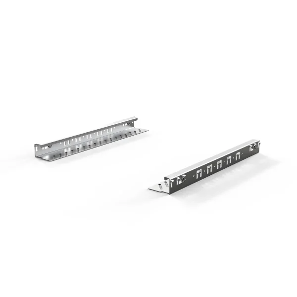 SCHROFF VARISTAR Gleitschienen 25kg Traglast, f. 600mm Tiefe, 1 Paar