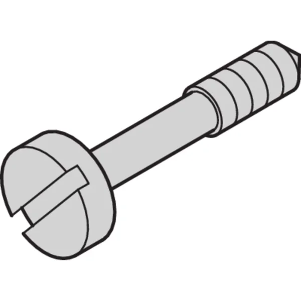 Schroff Halsschraube M2,5X11 100STK