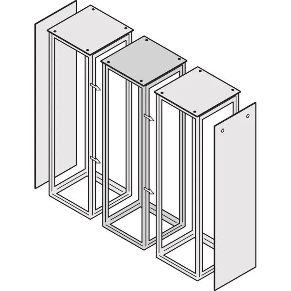 SCHROFF Anreihsatz IP 20 - ANREIHSATZ IP20 VSTAR