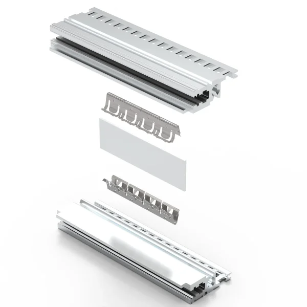SCHROFF EMV-Dichtsatz zwischen Modulschiene und Modulschiene - HF-DICHTSATZ 84TE MODSCH.