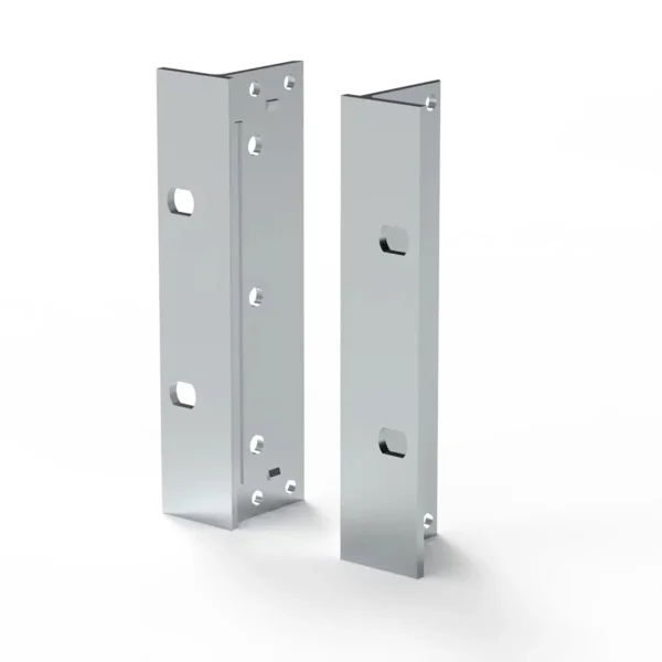 SCHROFF 19"-Winkel Typ F mit / ohne Grifflöcher für Textildichtung - 19" WINKEL 3HE O.GR. 2STK