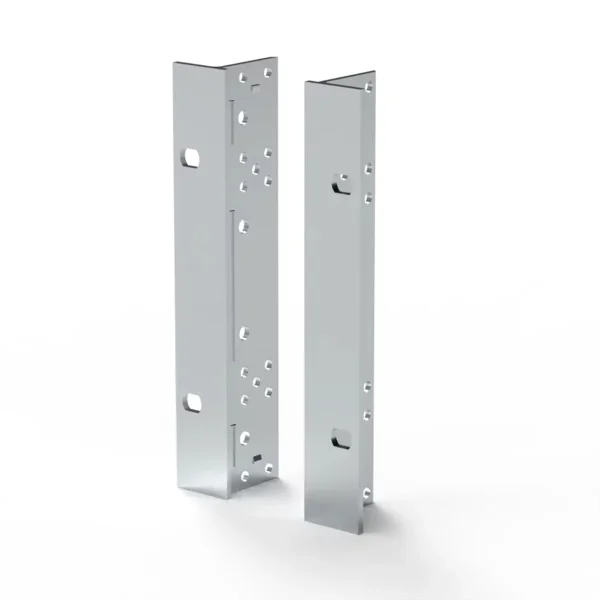 SCHROFF 19"-Winkel Typ F mit / ohne Grifflöcher für Textildichtung - 19" WINKEL 4HE O.GR. 2STK