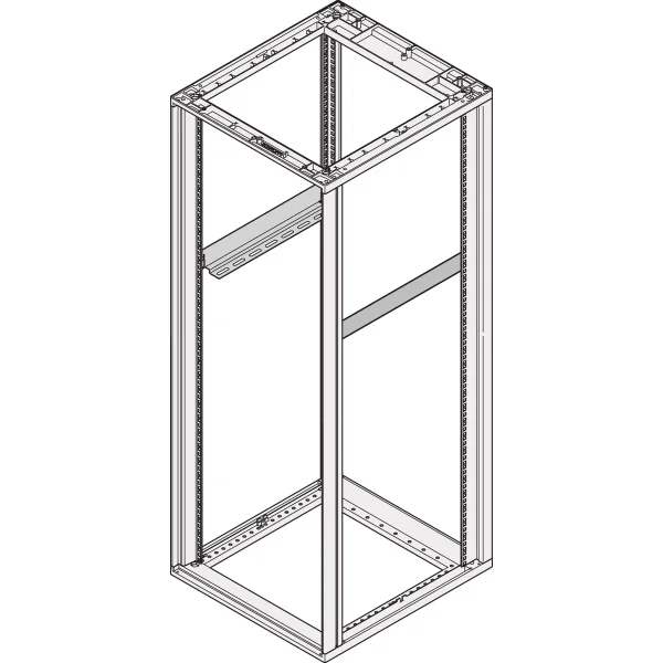 SCHROFF Gleitschiene - 19" GLEITSCHIENEN-SET 800T 2X