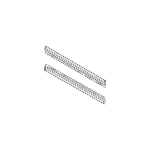 SCHROFF 19"-Kabeldurchführung mit Bürstenleiste - 19" KAB.DURCHFUEHRUNG 1HE 2ST