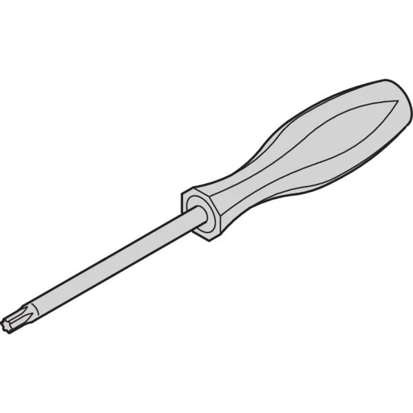 Schroff Torx-SCHRAUBENDREHER(T10X80)