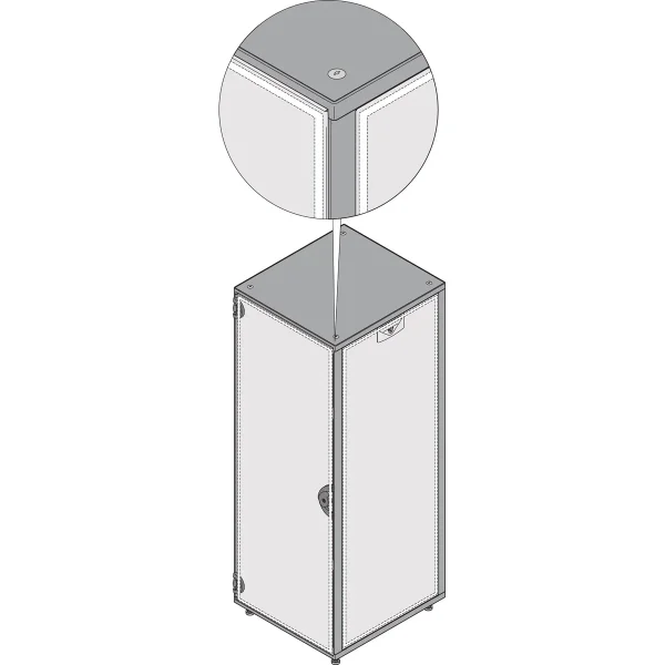 SCHROFF DICHTUNG SET IP40 20HE 1000T