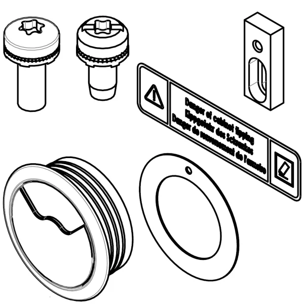 Schroff Montagesatz F. Vamonitor Varistar