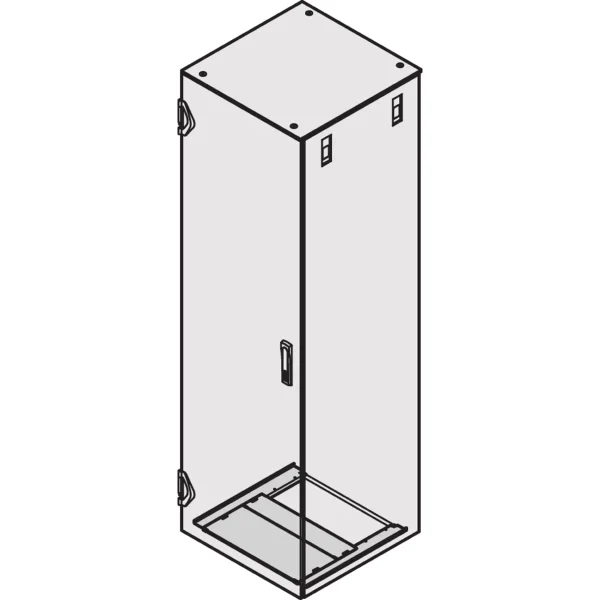 Schroff Bodenplatte 600B 1100T RAL7021