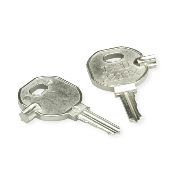 SCHROFF Ersatzschlüssel Nr. 2233 TX30, 2er-Pack