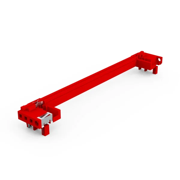 Schroff Fuehrungss.ieee 160T Rot ESD Oben 10STK