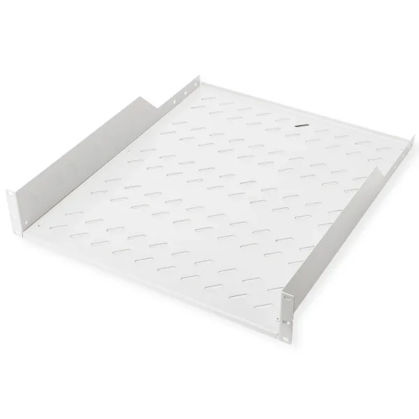 ROLINE 19-Zoll Fachboden 2 HE 550 T, 25kg Tragkraft grau