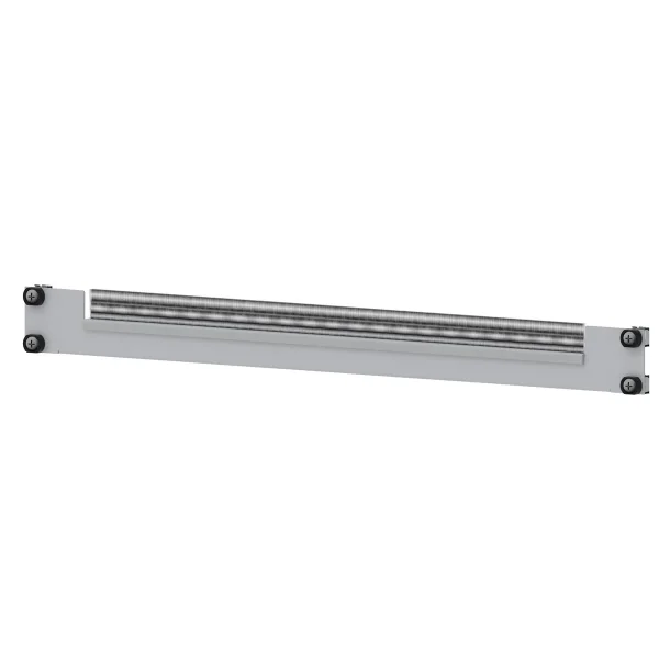 19"-Kabeldurchführung 1 HE mit Bürstendichtung