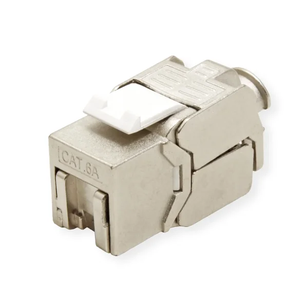 VALUE Cat.6A (Class EA) Keystone, RJ-45, geschirmt, werkzeuglos