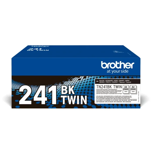 Brother TN-241BKTWIN Tonerkartusche 2 Stück(e) Original Schwarz