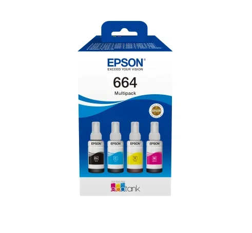 Epson C13T66464A Druckerpatrone 4 Stück(e) Kompatibel Schwarz, Cyan, Magenta, Gelb
